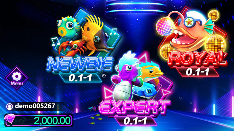 JDB Fishing Disco - Game Room
