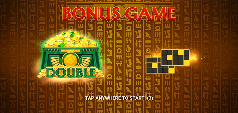 3 Oaks 3 Egypt Chests Slot - DOUBLE Bonus Game