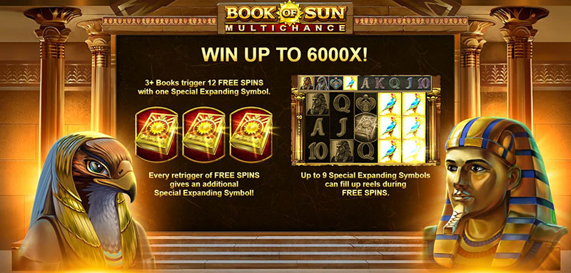 3 Oaks Book of Sun Multichance Slot