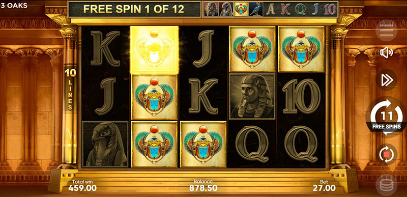3 Oaks Book of Sun Multichance Slot - Expanding Symbol Multiple Wins