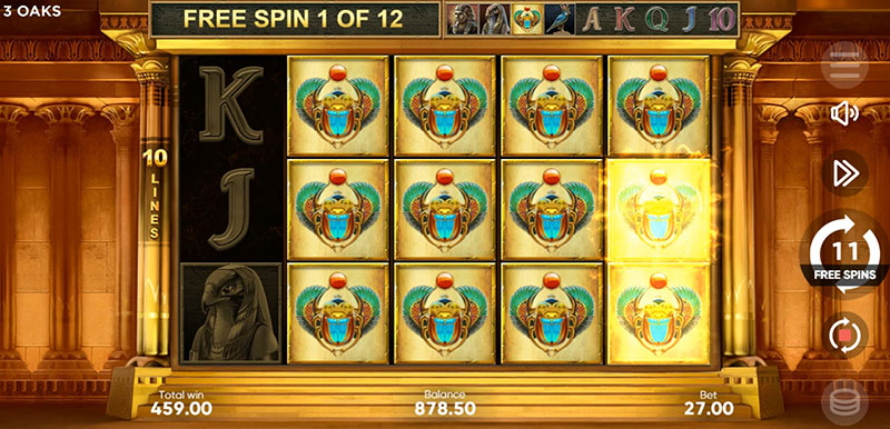 3 Oaks Book of Sun Multichance Slot - Expanding Symbol Multiple Wins