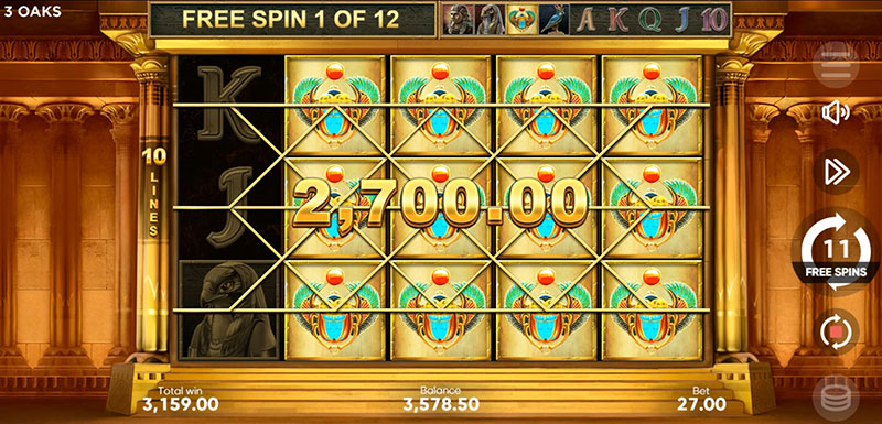 3 Oaks Book of Sun Multichance Slot - Big Win
