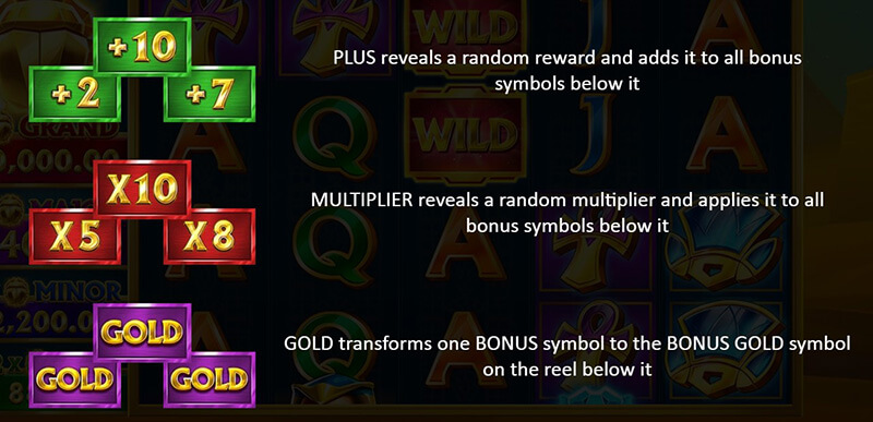 3 Oaks Crystal Scarabs Slot - Special Bonus Symbols