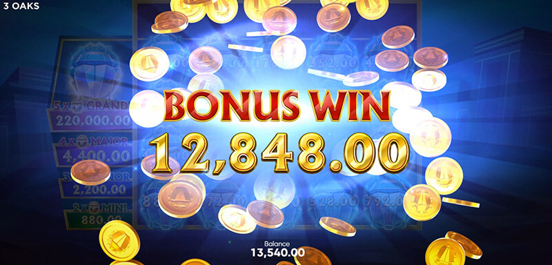 3 Oaks Crystal Scarabs Slot - Total Bonus