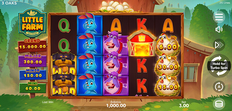 Guide to Play 3 Oaks Little Farm Slot