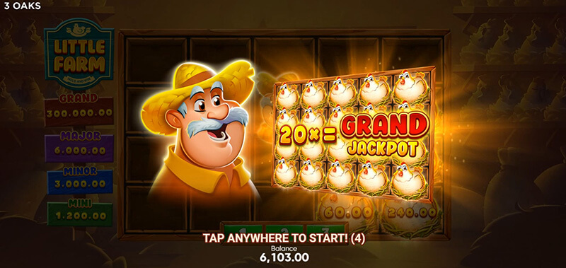 3 Oaks Little Farm Slot - Bonus Game