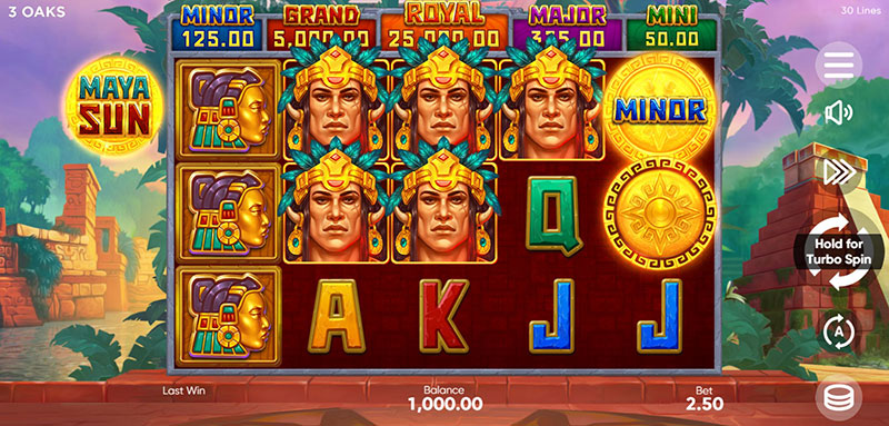 Guide to Play 3 Oaks Maya Sun Slot