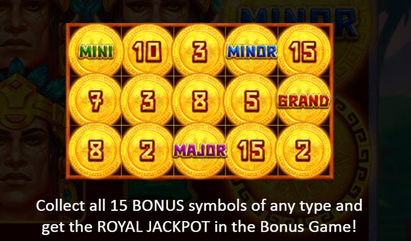 3 Oaks Maya Sun Slot - Jackpot Bonus