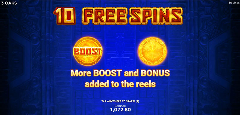 3 Oaks Maya Sun Slot - 10 Free Spins