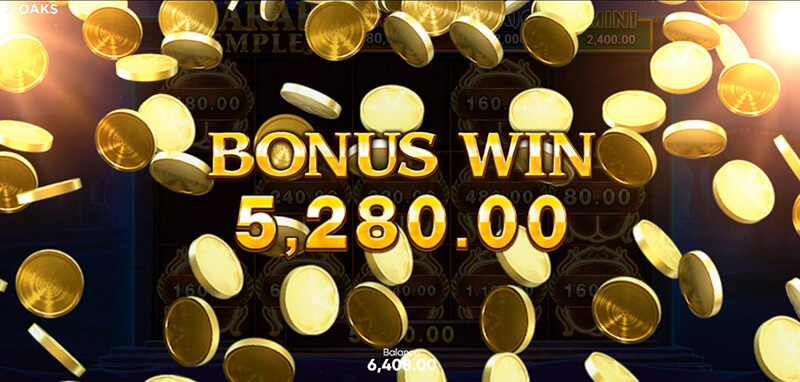 3 Oaks Scarab Temple Slot - Totan Bonus Win