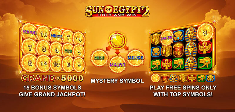 3 Oaks Sun of Egypt 2 Slot