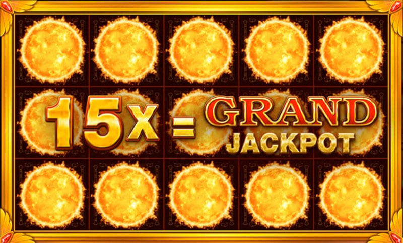 3 Oaks Sun of Egypt Slot - Grand Jackpot Bonus