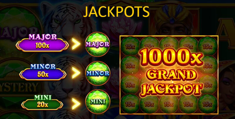 3 Oaks Tiger Gems Slot - Jackpot Bonus