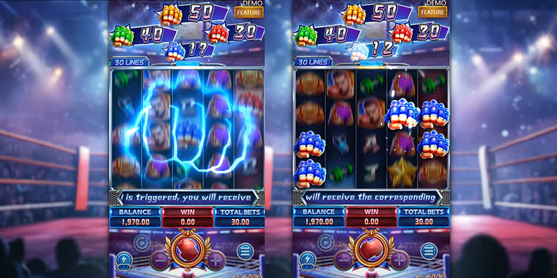 FC Boxing Riches Slot - Blue Boxing Feature