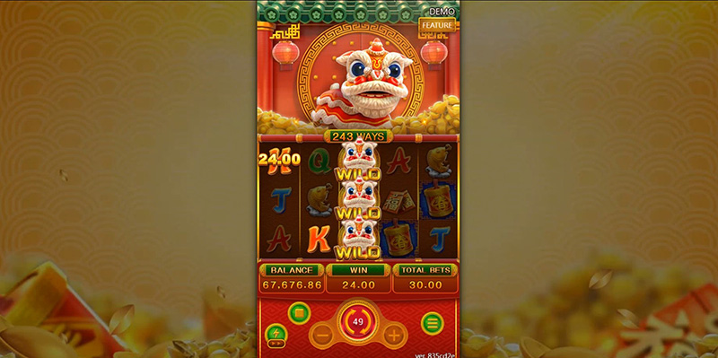 FC Chinese New Year Slot - Wild Symbol On the Reel