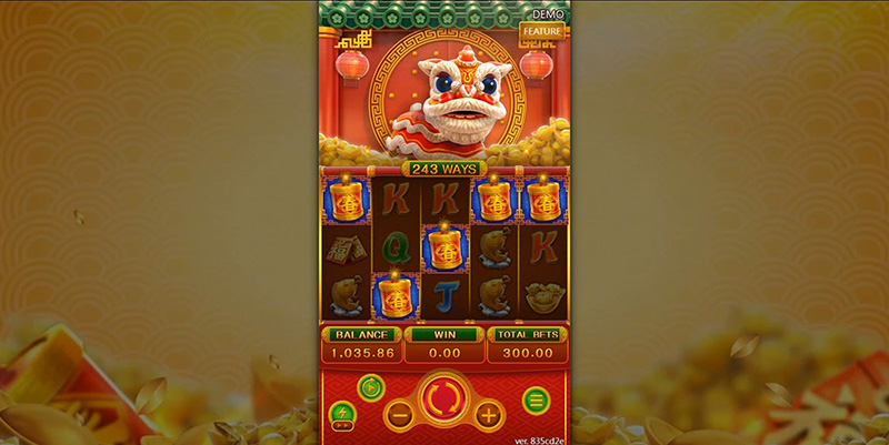 FC Chinese New Year Slot - Scatter Symbols On The Reel