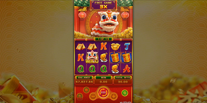 FC Chinese New Year Slot - Start 1X Free Spins Bonus Game