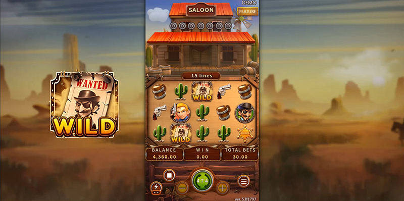 FC Cowboys Slot - Wild Symbols