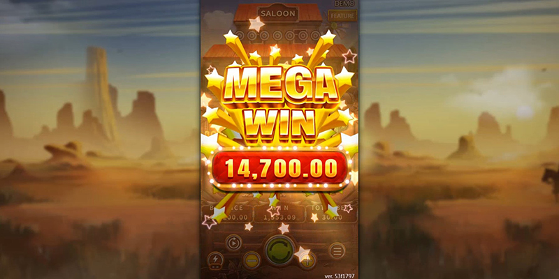 FC Cowboys Slot - Mega Win