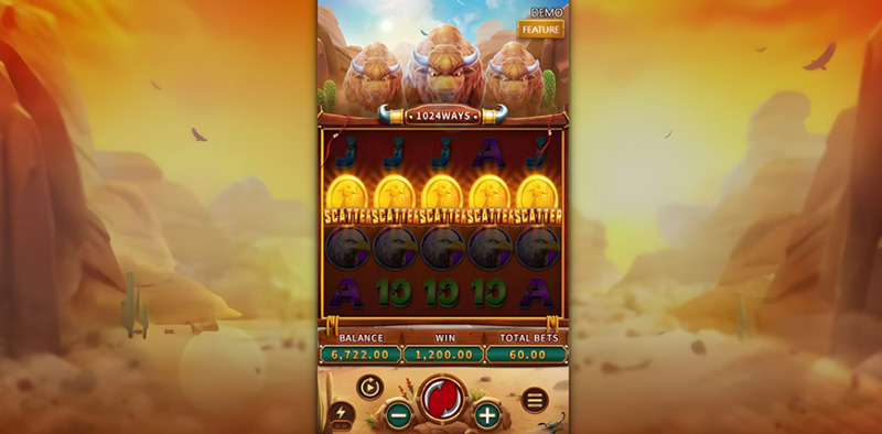FC Crazy Buffalo Slot - Scatter Symbol