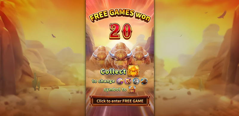 FC Crazy Buffalo Slot - Free Spins Bonus