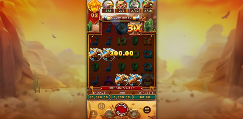 FC Crazy Buffalo Slot - Random Multiplier