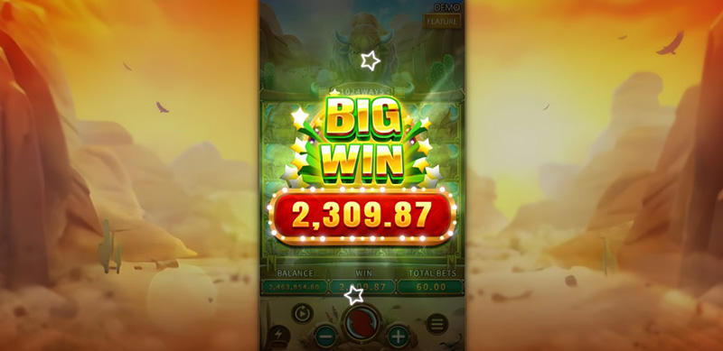 FC Crazy Buffalo Slot - Big Win