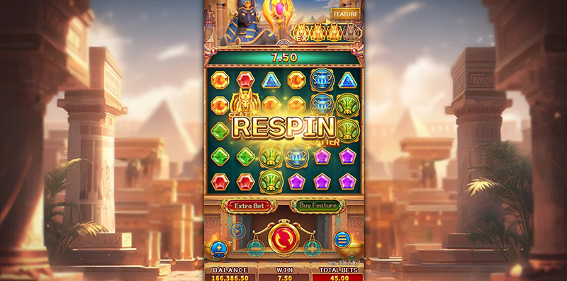 FC Egypt Bonanza Slot - Re-spin Feature by Extra Bet