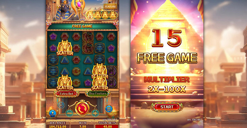 FC Egypt Bonanza Slot - 15 Free Spins Bonus Games