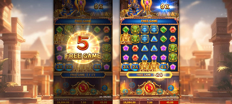 FC Egypt Bonanza Slot - Additional 5 Free Spins