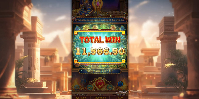 FC Egypt Bonanza Slot - Total Win