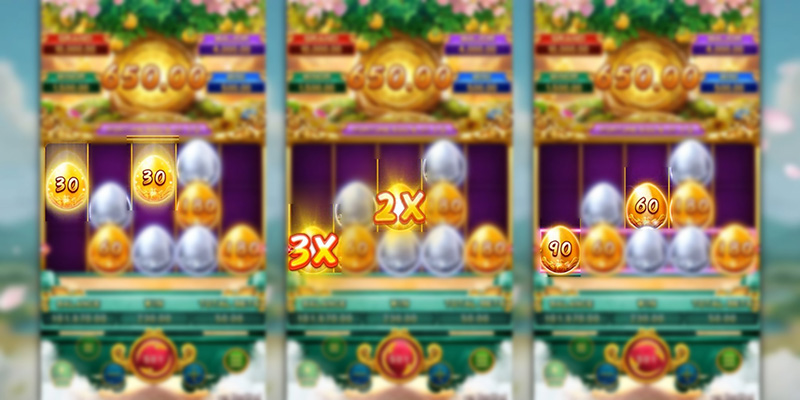 FC Fortune Egg Slot - Additional Multipliers in Bonus Game