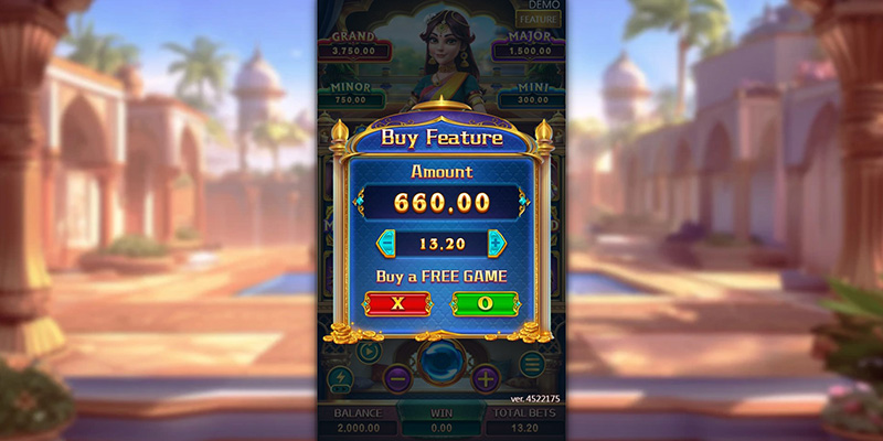 FC Fortune Goddess Slot - Feature Buy