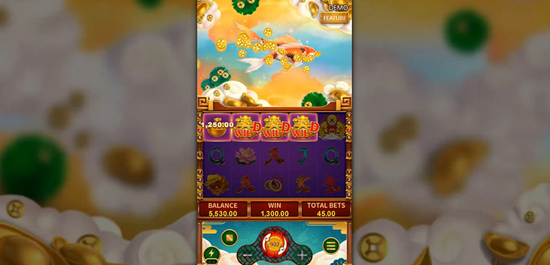 FC Fortune Koi Slot - Wild Symbol