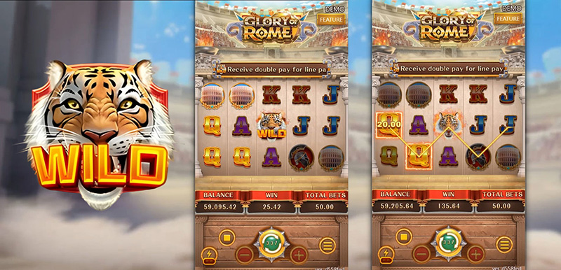 FC Glory Of Rome Slot - Wild Symbol