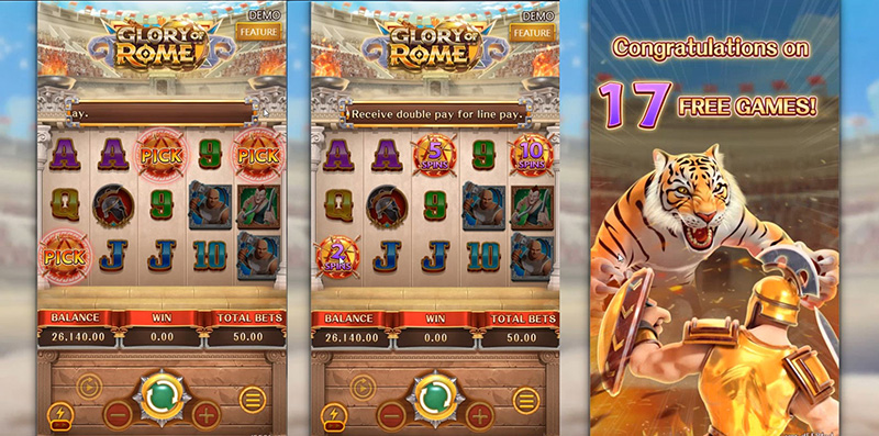 FC Glory Of Rome Slot - Free Spins Bonus