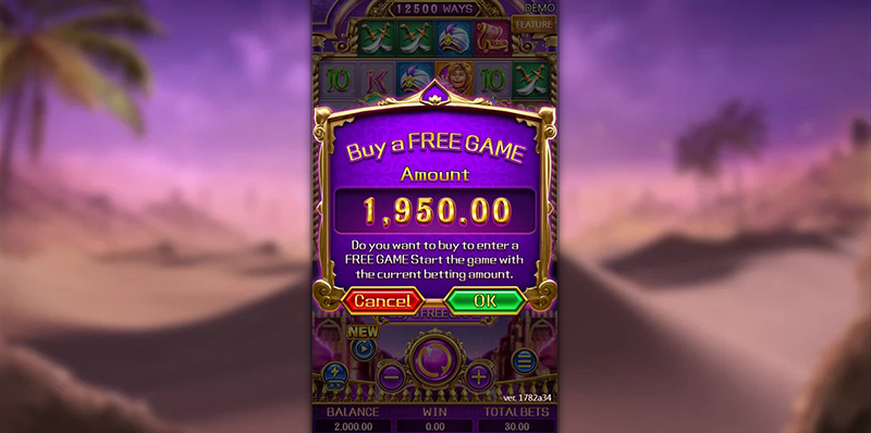 FC Golden Genie Slot - Feature Buy