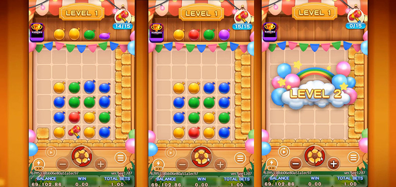FC Happy Duo Bao Slot - Red Hammer Collection for Level 1 to Level 2