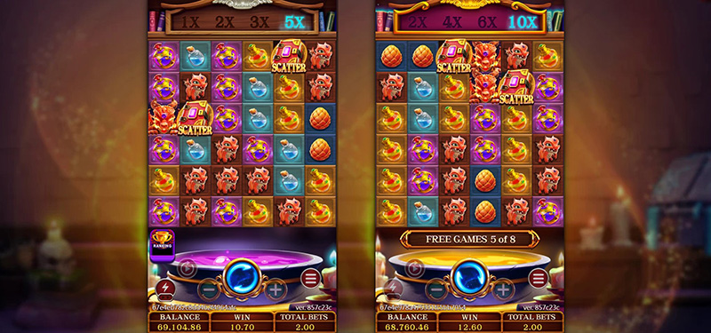 FC Merge Magic Slot - Win Multiplier