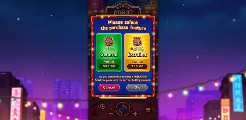 FC Night Market 2 Slot - Feature Buy