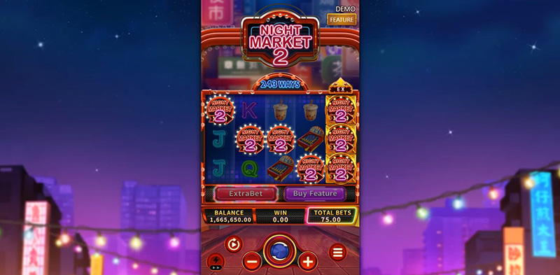 FC Night Market 2 Slot - Extra Bet Mode Turn On