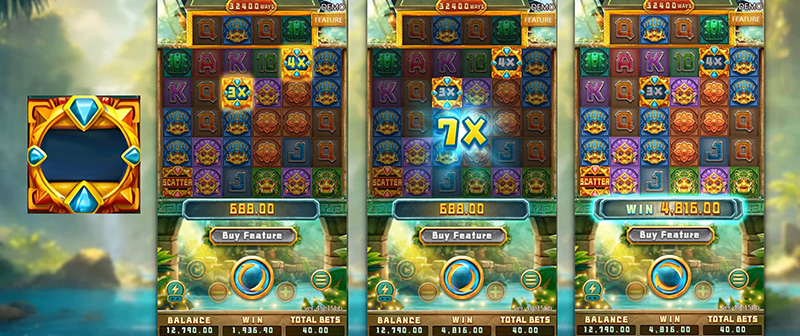 FC Queen Of Inca Slot - Multiplier Symbol