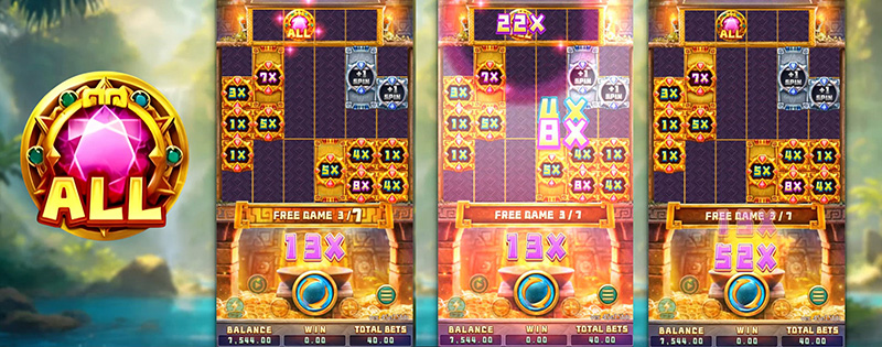 FC Queen Of Inca Slot - Red Gem Symbol