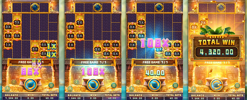 FC Queen Of Inca Slot - Total Win