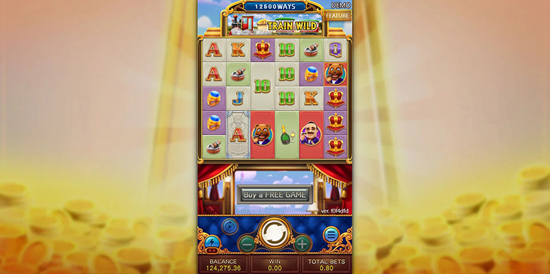 FC Rich Man Slot - Train Wild Symbols