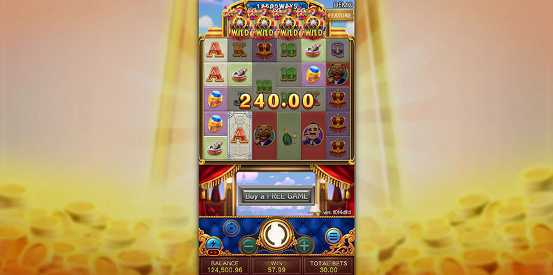 FC Rich Man Slot - 4 Wild Symbols