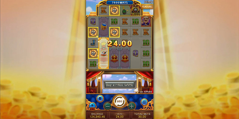 FC Rich Man Slot - Gold-Framed Symbol