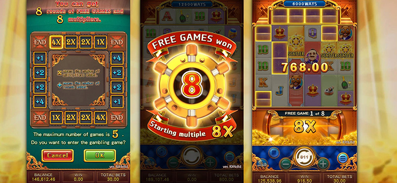 FC Rich Man Slot - High Multiplier of Free Spins