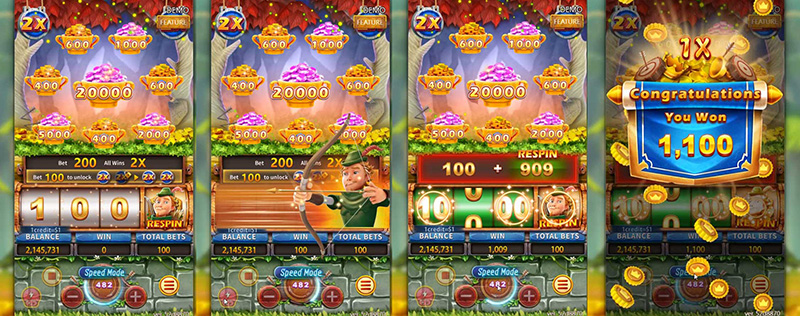 FC Robin Hood Slot - Respin Symbol