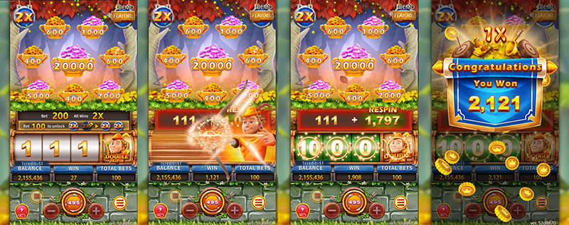 FC Robin Hood Slot - Double Respin Symbol